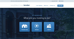 Desktop Screenshot of neighborhoodlender.com